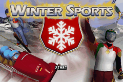 Winter Spiele screenshot 2 for GameBoy Advance